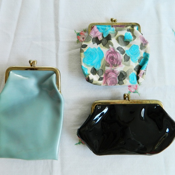 Vintage 1950's Kisslock Coin Purse Lot Rockabilly - Picture 3 of 7